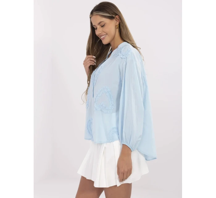 Blúzka TW KS BI 3145.67 svetlomodrá