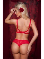 Dámská podprsenka Červená s model 21819217 - Axami Dámská podprsenka Červená s model 21819217 - Axami