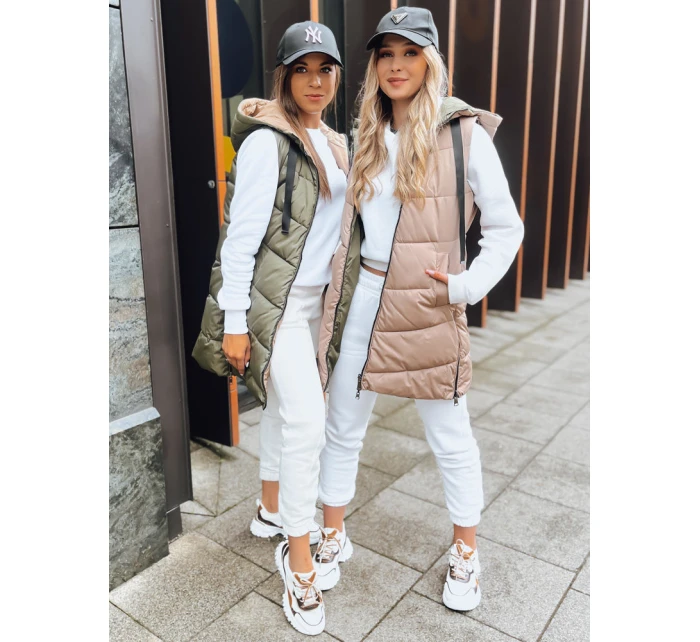 ONADE FashionStreet dámska obojstranná ťavia vesta TY3726 ONADE FashionStreet dámska obojstranná ťavia vesta TY3726