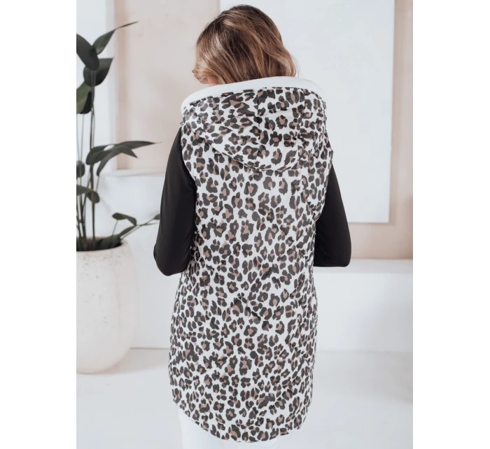 Dámská prošívaná vesta bílá Dstreet model 21991096 - FashionStreet