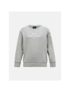 Mikina Peak Performance Jr Original Crew Green