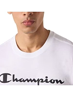 Koszulka męska Champion SS Tee biała 221814 WW001 pánské Koszulka męska Champion SS Tee biała 221814 WW001 pánské