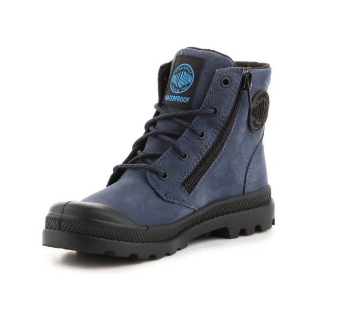 Detská obuv Pampa Hi Lea Gusset Jr 52744-432 - Palladium Detská obuv Pampa Hi Lea Gusset Jr 52744-432 - Palladium