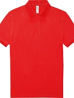 B&C My Polo 180 Piqué polo 01.U424 červená