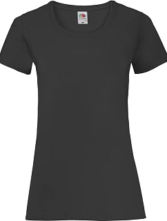 LadyFit Valueweight T Dámské tričko model 22443623 black - Fruit of the Loom
