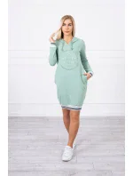 Šaty Brooklyn tmavě mátové Šaty Brooklyn tmavě mátové