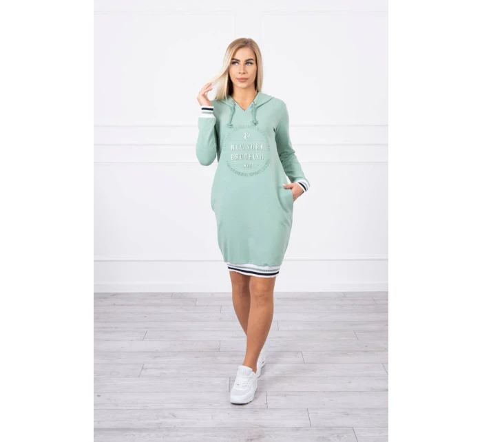 Šaty Brooklyn tmavě mátové Šaty Brooklyn tmavě mátové