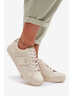 Dámské síťované tenisky Big Star model 22042638 Béžové - Big Star Shoes