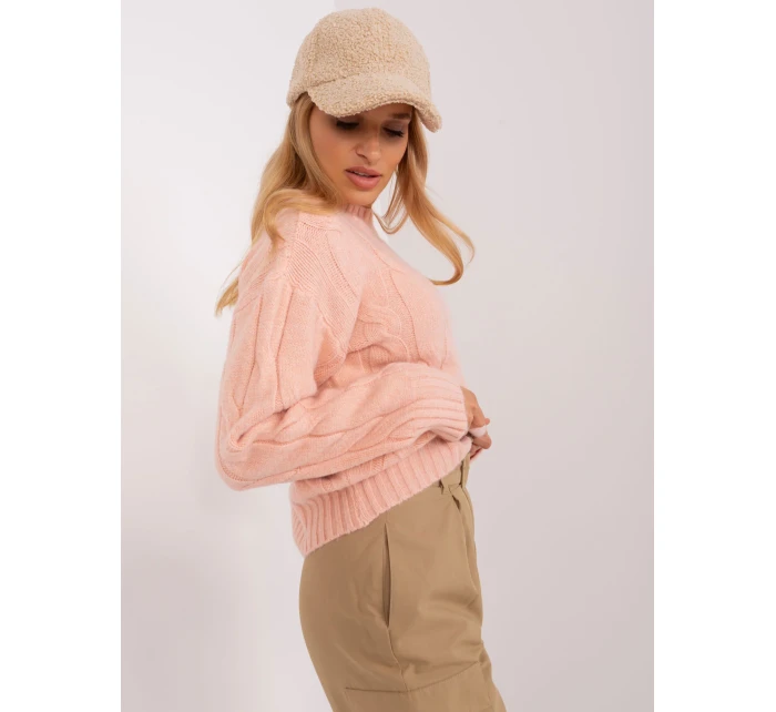 Sweter AT SW model 18955347 brzoskwiniowy - FPrice