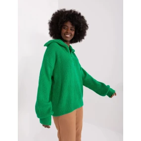 Dámsky sveter BA SW 0374.35P zelená - Badu Dámsky sveter BA SW 0374.35P zelená - Badu