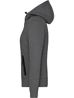 JN Dámská bunda s kapucí 02. dark melange model 22530503 - Daiber JN Dámská bunda s kapucí 02. dark melange model 22530503 - Daiber
