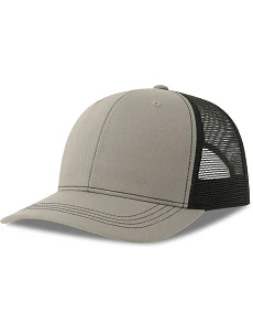 Atlantis Headwear Sonic-S 6-panelová truckerová čiapka 33.0259 šedá/čierna