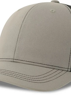 Atlantis Headwear Sonic-S 6-panelová truckerová čiapka 33.0259 šedá/čierna