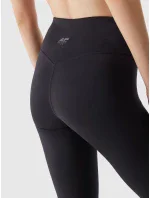 Dámske 3/4 legíny 4F - čierne Dámske 3/4 legíny 4F - čierne