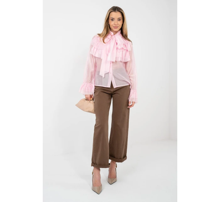 Košeľa s dlhým rukávom model 223741 Továrenská cena