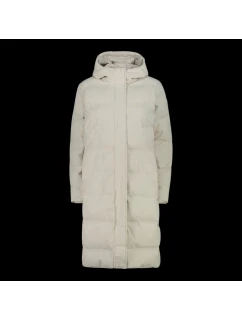 Dámska dlhá zimná bunda CMP Zateplený nepremokavý kabát béžová (34K0096/A238)