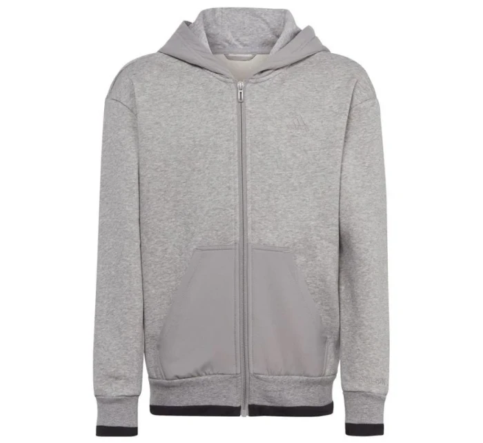 Dětská mikina Fleece FullZip Hoody Jr model 18039521 - ADIDAS Dětská mikina Fleece FullZip Hoody Jr model 18039521 - ADIDAS