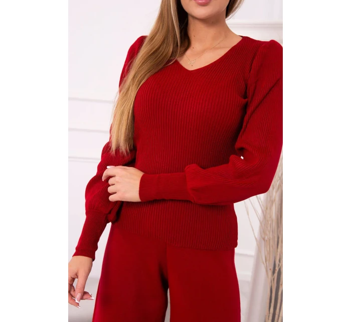 Sada svetrů červená