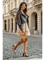 Kožené Sandály Na model 21620461 Platformě zlato Marina - Boto