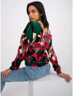 Halenka DHJ BZ tmavě zelená model 17339370 - FPrice Halenka DHJ BZ tmavě zelená model 17339370 - FPrice