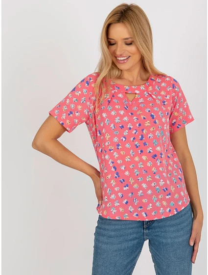 Bluzka LK BZ model 18605020 koralowy - FPrice