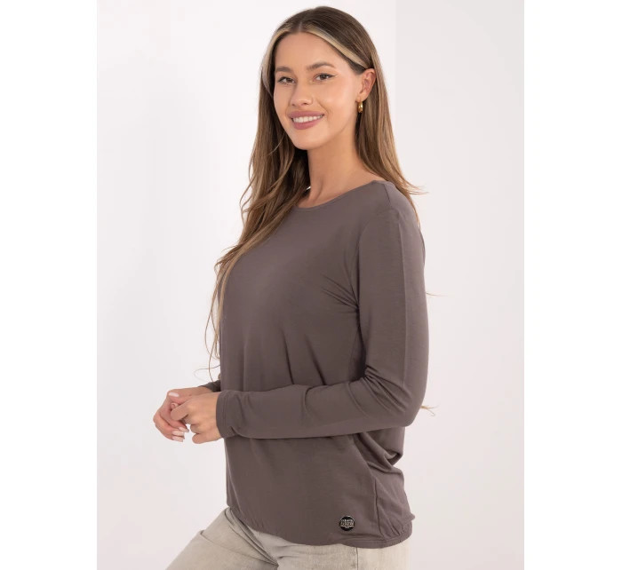 Blúzka RV BZ A 160.19P sivá béžová Blúzka RV BZ A 160.19P sivá béžová