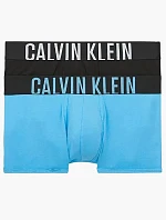 Trenírky 2pack NB2602A 1SR - čierna / modrá - Calvin Klein