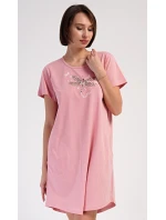 Dámske domáce šaty s krátkymi rukávmi Vanda Dámske domáce šaty s krátkymi rukávmi Vanda