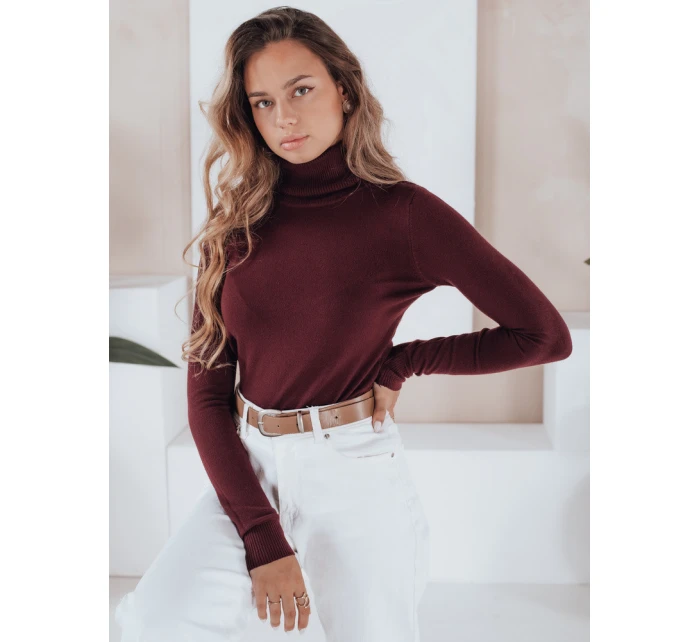 Dámský svetr s rolákem Dstreet model 21990939 - FashionStreet Dámský svetr s rolákem Dstreet model 21990939 - FashionStreet