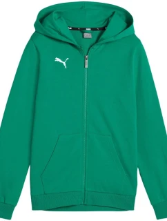 Detská mikina Puma teamGoal Casuals Hooded green 658596 05