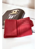 Damski Portfel Z Eko Skóry Czerwony Isamille