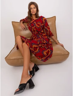 LK SK 507496 šaty.27P gaštanová