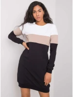 Šaty RV SK 5869.04 bielo-čierne Šaty RV SK 5869.04 bielo-čierne