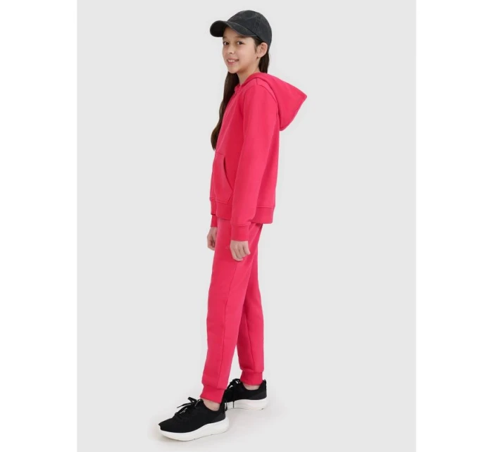 Dívčí mikina s kapucí model 22052507 - 4F Dívčí mikina s kapucí model 22052507 - 4F