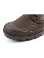 Pánska športová obuv Palladium Baggy Coated členkové tenisky fashion dark brown