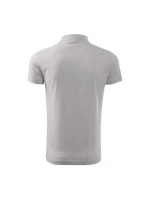 Polokošeľa Malfini Single J. M MLI-20203 svetlo šedá melanžová