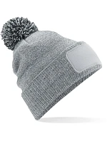 B 443 Pletená čepice Snowstar® model 22481856 heather grey/black - Beechfield B 443 Pletená čepice Snowstar® model 22481856 heather grey/black - Beechfield
