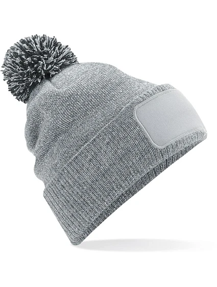 Beechfield B 443 Pletená čiapka Snowstar® 53.0443 melírovaná šedá/čierna Beechfield B 443 Pletená čiapka Snowstar® 53.0443 melírovaná šedá/čierna