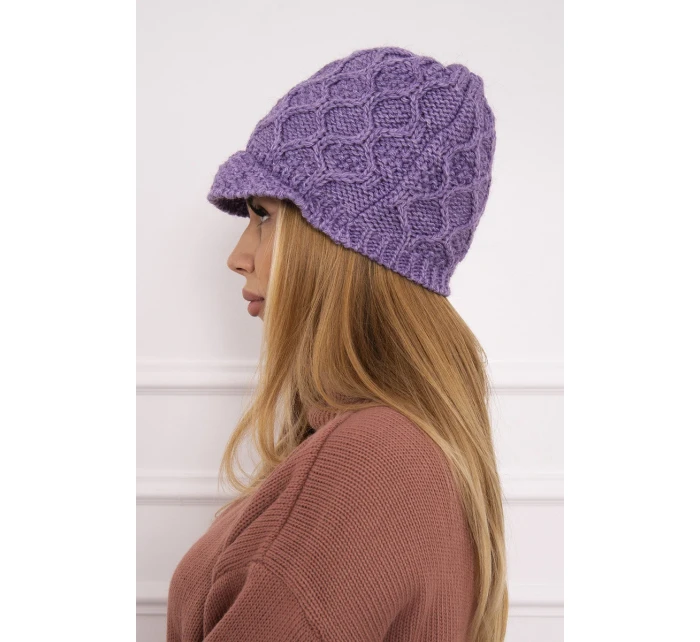 Roma Bis fleecová čiapka K235 fialová
