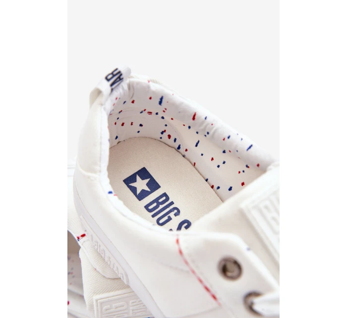 Pánské nízké tenisky Big Star Bílá model 21610308 - Big Star Shoes
