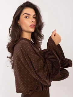 Košeľa IT KS 8381 1.64 hnedá