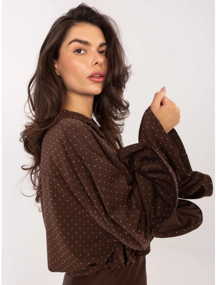 Košeľa IT KS 8381 1.64 hnedá Košeľa IT KS 8381 1.64 hnedá