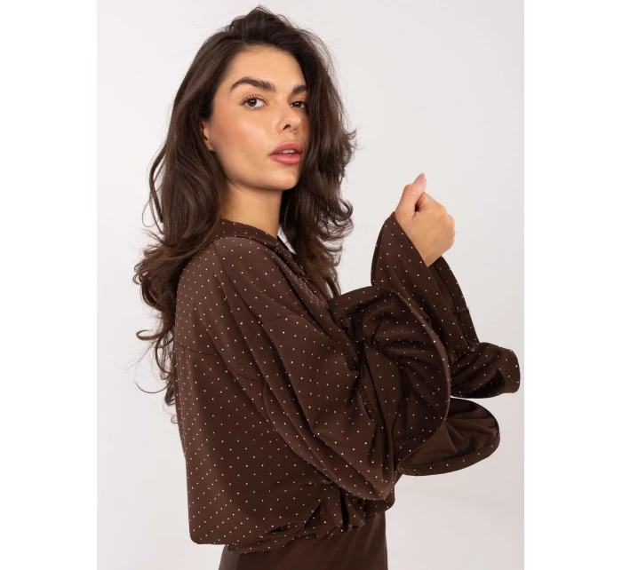 Košeľa IT KS 8381 1.64 hnedá Košeľa IT KS 8381 1.64 hnedá