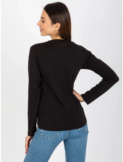 Bluzka VI BZ model 21127110 czarny - FPrice Bluzka VI BZ model 21127110 czarny - FPrice