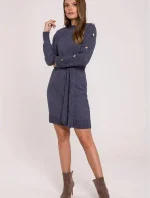 Dámske úpletové šaty K123 - Makover