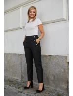 Dámské kalhoty model 18590129 černé - La Aurora Dámské kalhoty model 18590129 černé - La Aurora