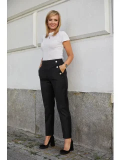 Dámské kalhoty model 18590129 černé - La Aurora