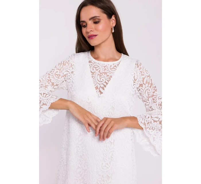 Dámske šaty S380 cream - Stylove