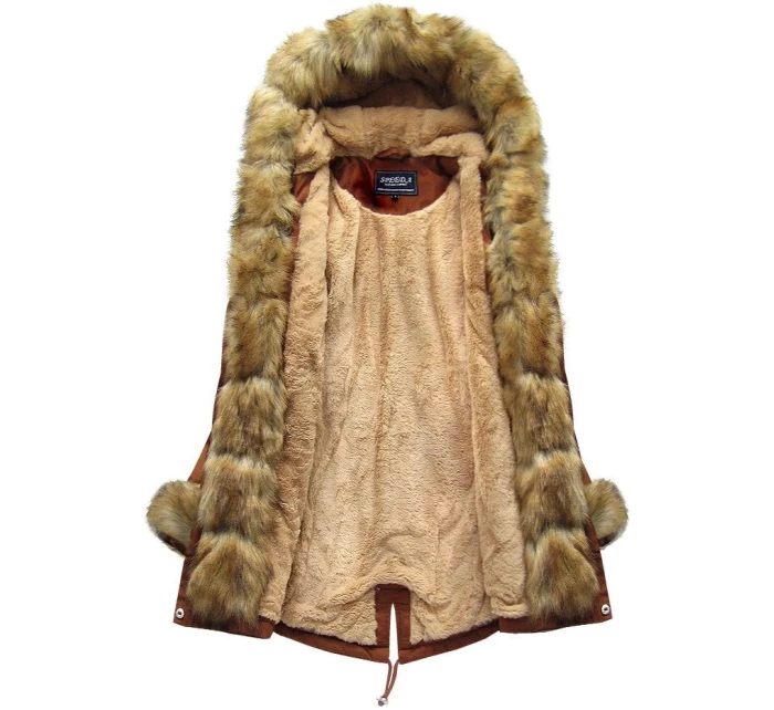 DAMSKA PARKA ZIMOWA Z model 21241940 - SPEED.A DAMSKA PARKA ZIMOWA Z model 21241940 - SPEED.A