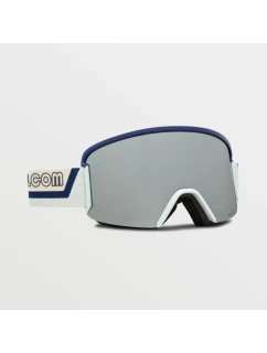 Snowboardové okuliare Volcom GARDEN DARK BLUE OFF WHITE SKY/SILVER CHROME (VG0122106)